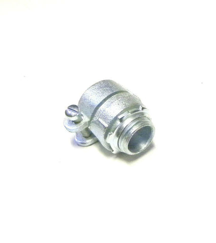 NEW O-Z/ GEDNEY 1/2  STRAIGHT SQUEEZE CONDUIT CONNECTOR