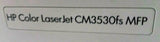 HP Color LaserJet CM3530FS MFP Laser Printer 31PPM