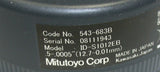 Mitutoyo 543-683B LCD Absolute Digimatic S1012EB .0005 Indicator 0-0.5/0-12.7mm