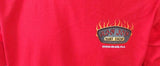 Anvil Men's Ron Jon Surf Shop Rockidols Cocoa Beach Florida Red Shirt Size Large