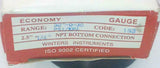 New Winters  1953  Bottom Mount Pressure Gauge 1/4 NPT 0-30 PSI 2" Face