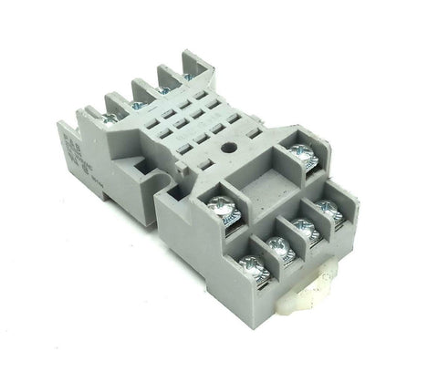 Potter & Brumfield 27E894 14 Position Relay Socket DIN Rail 300VAC 7A