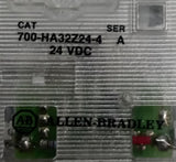 Allen-Bradley 700-HA32Z24-4 Ser. A Relay 24VDC 10A W/ 7000-HN125 Relay Socket