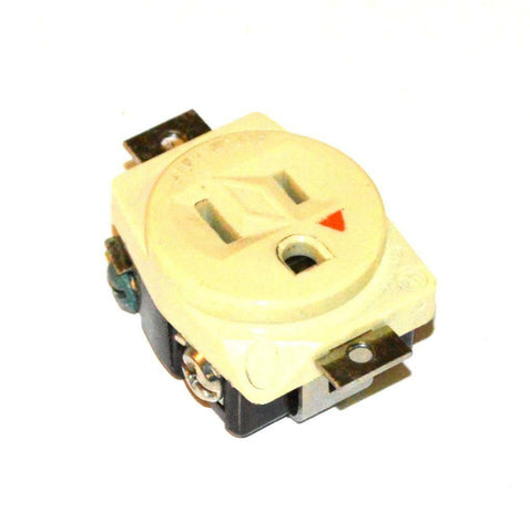 ARROW HART NEMA 5-15 SINGLE AC RECEPTICLE 125 VAC 15 AMPS (3 AVAILABLE)