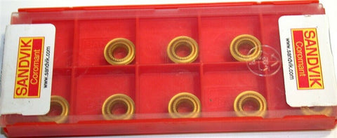 Lot of 9 New Sandvik CoroTurn 107 Turning Carbide Insert RCMT 09 T3 00-SM S05F