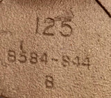 Nibco 8584-844  2-1/2" Class 125 4-Bolt Brass Companion Flange