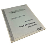 Cohu Model 2470-500 Integrated-Circuit Plug-In Sync Generator Instruction Manual