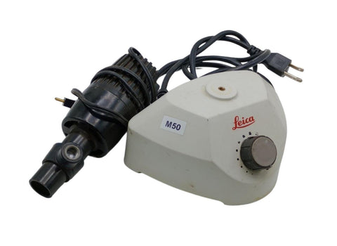 Leica 13410311 Microscope Iluminator Laboratory Light W/ Lamp 120V 60HZ 20W Max