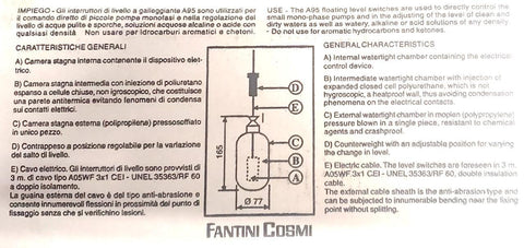 Fantini Cosmi Fluid Flow Paddle Switch