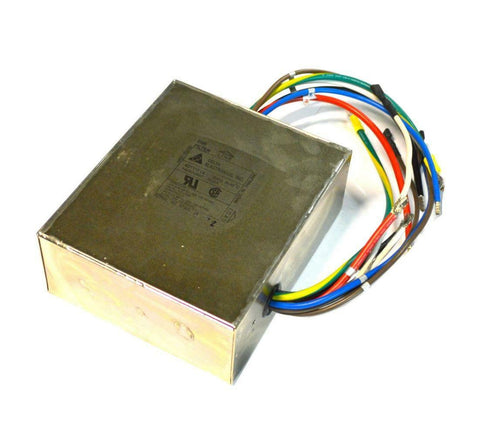 DELTA ELECTRONICS 20TYW10 EMI FILTER 142K00956 REV A 120/240VAC 20A (6 AVAIL)