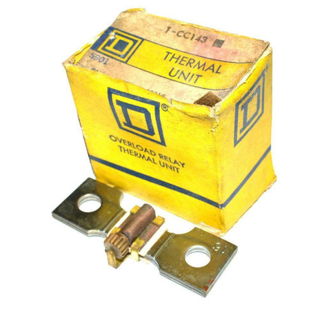 NEW SQUARE D 1-CC143 THERMAL OVERLOAD RELAY