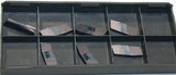Lot of 7 New 6402788 Iscar Carbide groove & turning inserts GIP 3.00-0.20 IC 908