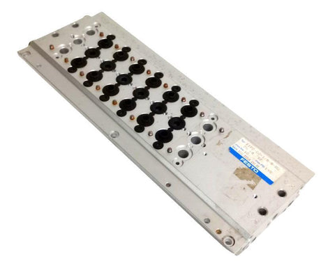 Festo IIFG-02-1/8-8-BU Solenoid Manifold Valve Assembly 145 PSI TN 18 752