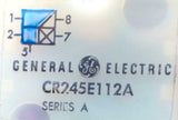 General Electric  CR245E112A  Relay Module Series A 10-Pin