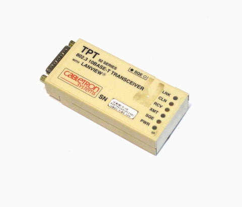 CABLETRON SYSTEMS TPT 802.3 10BASE-T TRANSCEIVER WITH LANVIEW