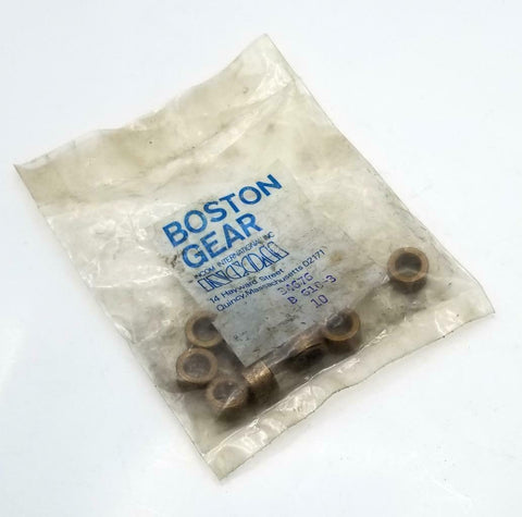 Boston Gear 34676 Bronze Bearing 3/8" ID 5/8" OD (Lot of 10)