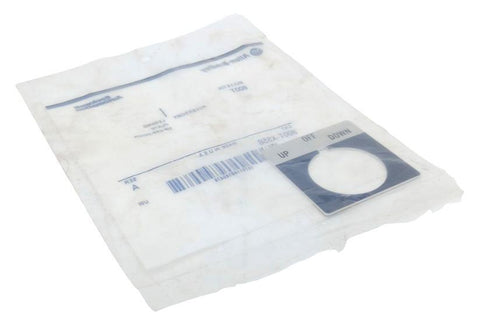 Allen-Bradley 800T-X558 Aluminum Switch Legend Plate Up-OFF-Down