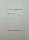 Electronic Control Systems Series PG675 Temp. Controller Instruction Manual
