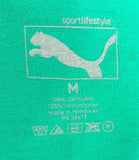 Puma Men's Love Equals Soccer Mexico Green Short Sleeve Shirt Size Medium