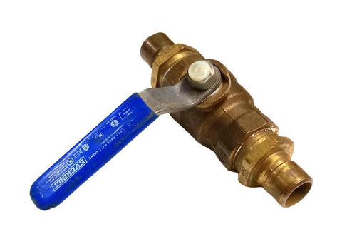 Everbilt 1-1/4" Lead Free NPT Threaded Ball Valve Gas Shut-Off Valve
