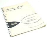 Fluke Model 415A High Voltage Power Supply Instruction Manual