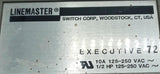 Linemaster Executive 72 Motion Control Foot Switch 10A 125-250VAC 1/2HP