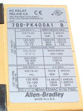 ALLEN BRADLEY MASTER CONTROL RELAY 20 AMP  MODEL 700PK400A1