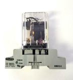 Dayton 5X853E Socket Base W/ Potter & Brumfield KUP-11A11-120 Relay