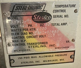 Sterlco MX9312-EX Sterl-Tronic Heated Temperature Control w/ M3 System 460V 3 Ph