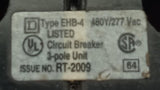 Square D EHB34015 3 Pole Circuit Breaker 15A 240VAC 3 PH Bolt-On Mount