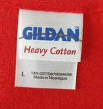 Gildan Men's Lil Wayne Graphic Red Short Sleeve Shirt Size Large
