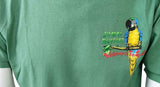 Anvil Men's Jimmy Buffett Welcome To Finland Tour 2011-12 Green Shirt Size M