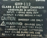 3M GVP-112 Class 2 Battery Charger For 3m GVP-111 Battery Pack