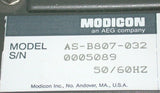 NICE MODICON 120V INPUT MODULE MODEL AS-B807-032