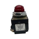 General Electric CR104PLG32R Red Indicating Light CR104PXG22 120V Transformer
