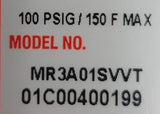 Brooks MR3A01SVVT Variable Area Mechanical Flowmeter 100 PSI 150°F SCFH 2-2.5