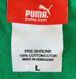 Puma Men's I Run Utica Boilermaker Green Short Sleeve Shirt Size Large