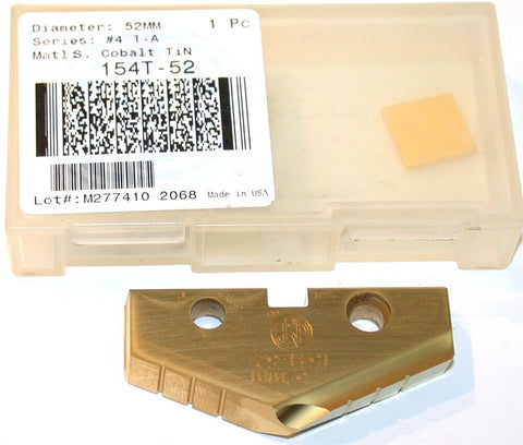 Allied Machine Original T-A 52MM Carbide Spade Drilling Insert 154T-52