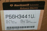 New Rockwell Reliance  P56H3441U  3-Phase AC Brake Motor 3/4 HP 208-230/460 VAC