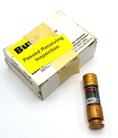 Buss FRN-R-1 Dual Element Time Delay Fuse 1 A 250 V (Box of 10)