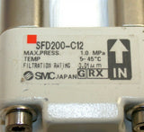 Up to 5 SMC Pneumatic clean air filter-resin body SFD200-C12