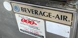 Beverage-Air SPE48-08 48" 2 Door Stainless Refrigerated Sandwich Prep Table