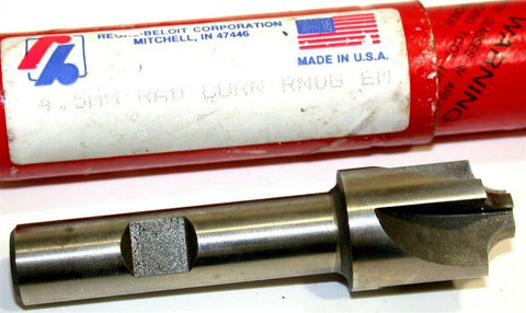 Regal Beloit 4.5MM Diameter Corner Rounding 4 Flute End Mill New