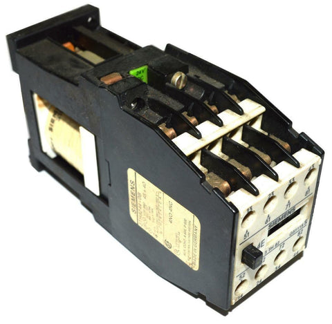 SIEMENS 3TH8244-0B CONTACTOR 660 VAC MAX 4 POLES 10 AMP