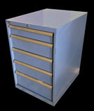 Lista Vidmar Style 5 Drawer Industrial Tool Cabinet 28.5" X 22" X 33.5"