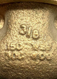 Jenkins Bros Fig. 47-U Gate Valve 3/8" 150 WSP 300 WOG (2 Available)