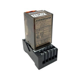 Schrack MT301024 General Purpose Relay 11-Pin 10A 400 VAC 24VDC w/ MR78750 Base