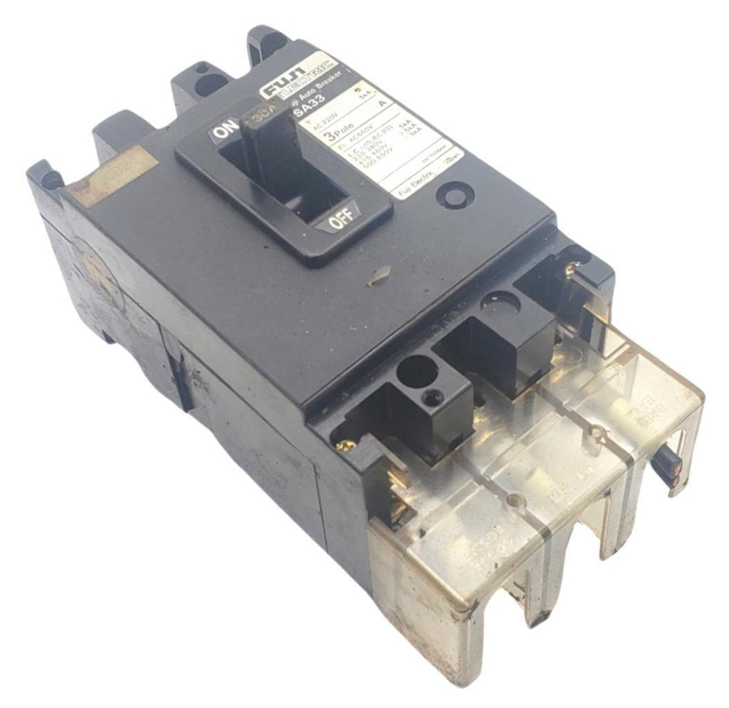 Fuji SA33 Auto Breaker 3 Pole AC 220-660V 5kA