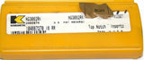 Lot of 5 Kennametal Top Notch 1.58 mm x 2.39mm RH Grooving Insert NG3062RK KU30T