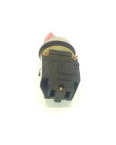 General Electric   CR104G  Red 2-Position Selector Switch 2 N.O. 2 N.C. Contacts